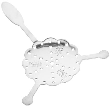 Anneome Cucchiaio Per Assenzio Inossidabile Con Design Scanalato Accessorio Per Cocktail e Decorazione Facile Da Pulire e Pratico Da Riporre Per Bartender e Appassionati Di Liquori