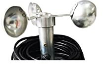 Dispositivo di misurazione della velocità del vento Gru a torre Accessori for gru a torre Anemometro speciale Anemometro Strumento di allarme Velocità del vento Direzione del vento Sensore meteorologi