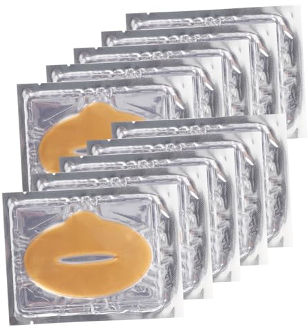 SAFIGLE 25piezas Labiales Exfoliantes Almohadillas De Gel Antiarrugas Cuidado Labial