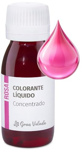 Colorante Líquido Concentrado Rosa para Cosmética y Perfumería | Pigmentos Orgánicos Hidrosolubles | Tonos Vivos y Pastel | Envases Prácticos | Uso Profesional