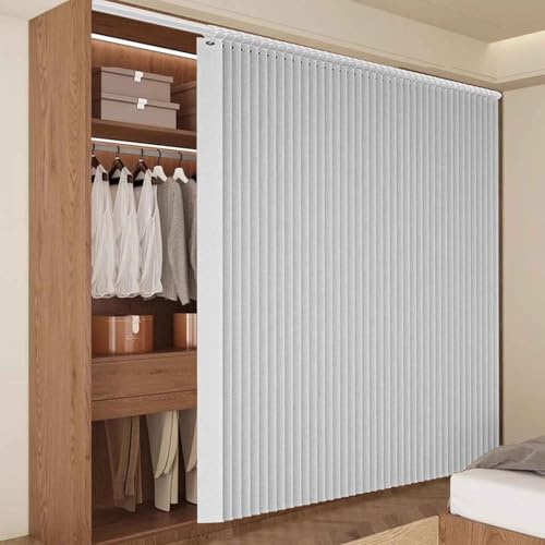 HLTQL Cortina magnética Opaca Estilo acordeón para Puerta de Armario, Plisada, Plegable, Puerta de acordeón, Divisor de habitación, Dormitorio, baño, Sala de Estar(03,W 120*H 180cm)