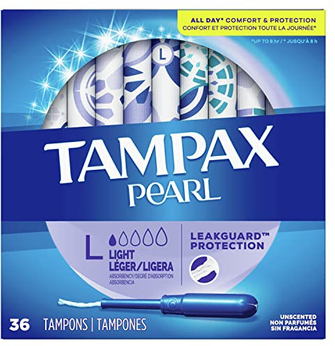 Tampax Pearl Lites Tampons, geruchlos, 36 Stück