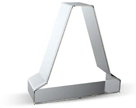 WJSYSHOP Traffic Road Cone Shape Cookie Cutter