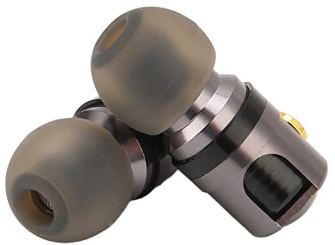 Auriculares Intrauditivos, Auriculares de Alta Fidelidad con Unidad Dinámica de 9 Mm Auriculares MMCX Desmontables con Cancelación de Ruido Auriculares Intrauditivos de Sonido Grave con Conexión MMCX