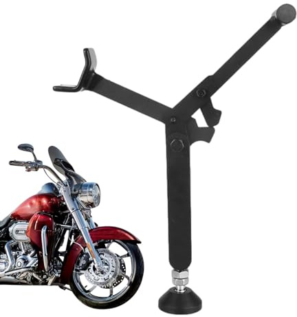 Bexdug Supports et élévateurs pour Motos Tout-Terrain, béquille arrière pour Moto | Support de Roue de Moto antidérapant - Support de Levage de Roue de réglage de Hauteur Portable Universel