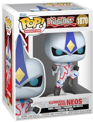 Funko Pop! Animation: Yu-Gi-Oh! - E-Hero Neos - Vinyl-Sammelfigur - Geschenkidee - Offizielle Handelswaren - Spielzeug Für Kinder und Erwachsene - Anime Fans - Modellfigur Für Sammler und Display