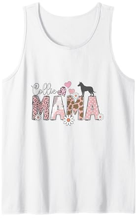Kurzhaarcollie Kurzhaar Collie Hund Herrchen Frauchen Hunde Tank Top