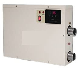 Riscaldatore per piscina Termostato di piscina da 11 kW Termostato termostato riscaldatore elettrico for vasca riscaldamento del riscaldamento for la vasca idraturazione calda Massage spa Rapido ed ef