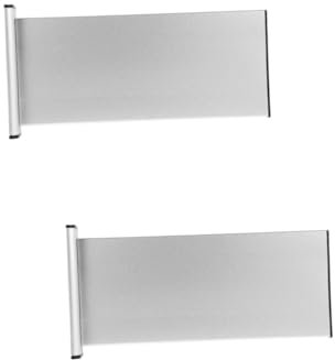 NUOBESTY Plaque De Porte Personnalisée En Alliage D'Aluminium 29X14.5X8Cm Panneau Signalétique Vierge Pour Bureau Maison Et Événements Décoratifs