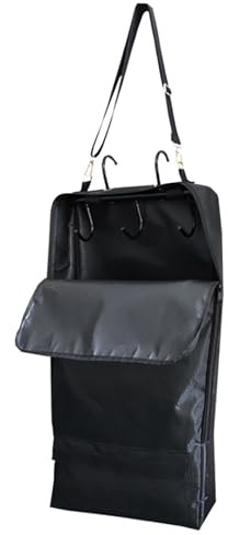 Horse Bridle Bags - Padded Halter Water Organizer | Practical Replacement Saddle Bag with Hooks, Versatile Care Bag for Cyclists and Stable with