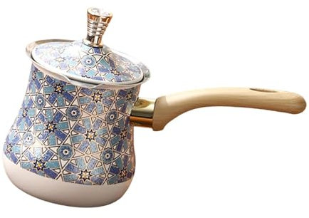 EHJRE Caffettiera, Scaldaburro, Brocca, Facile Da Pulire, Ristorante Da Campeggio Multifunzionale Professionale per Fornelli a Gas, Macchina per Il Caffè, 900 Ml