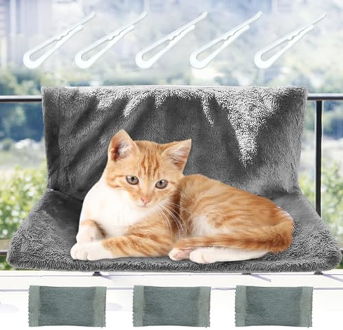 Heizkörperbett für Katzen,Katzenheizungsliege Katzenhängematte für Heizungen,HeizkörperliegeKatzen,Heizkörper Katzen Liege Matte Bett,Katzenbet HeizunKatzen hängematte für alle gängigen Heizkörper