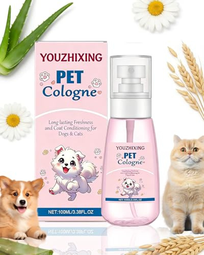 Perfume para mascotas de larga duración, aroma clásico de polvo para bebés, desodorizante y cuidado del pelo, apto para viajes, 100 ml