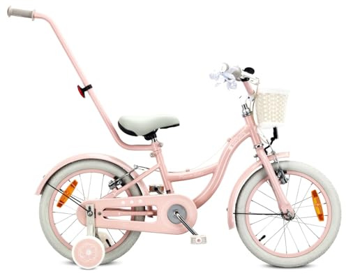 sun baby Flower Bike Retro Kinderfahrrad 16 Zoll - Rosa