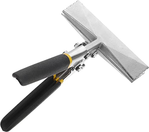 Mipcase 6-Inch Hand Seamer Metal Bender Tool Straight Jaw for Sheet Metal Bending and Flattening Manual Folding Tool for HVAC and Roofing Applications