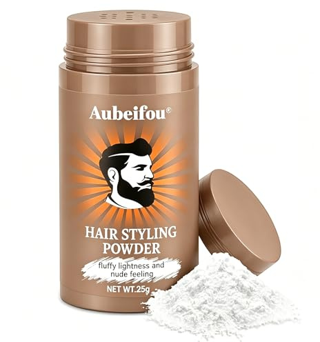 Polvo para el cabello 30g, Polvo volumen cabello, Polvo de peinado natural para más volumen y sujeción, Textura mate, Sujeción de larga duración