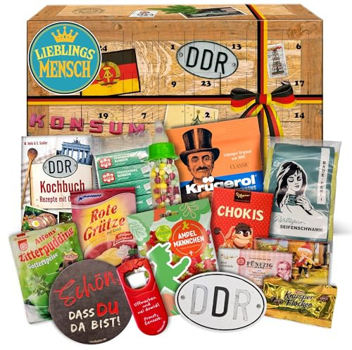 Lieblingsmensch - Weihnachtskalender - Adventskalender Nostalgie Süßigkeiten 2025
