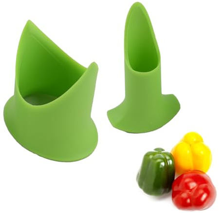 2Pcs/Set Pepper Corer Chili Peppers Seed Tomatoes Fruit Vegetable Core Separator Device