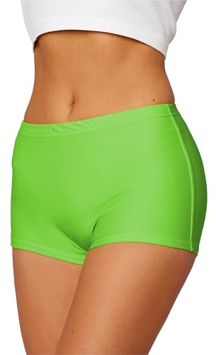 Merry Style Shorts Bañadores Deportivos para Mujer Trajes de Baño Shorts de Natación Bikini para Playa Piscina Deporte Bragas Modelo L23L1 (Verde Claro (7068), 38)