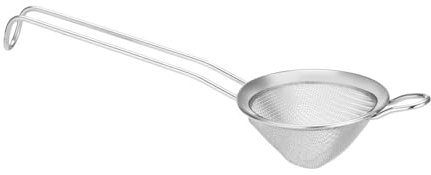 HENDI Colino a maglie, conico, setaccio da bar, colino da cucina, ø75x220mm, acciaio