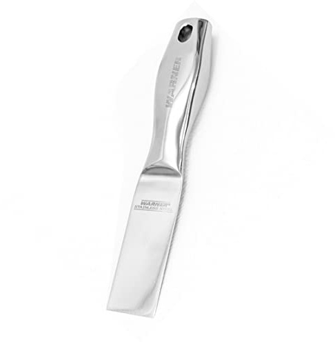 Warner Tool 95108 Pro Stainless Steel 1-1/2 Putty Knife, All Stainless Steel