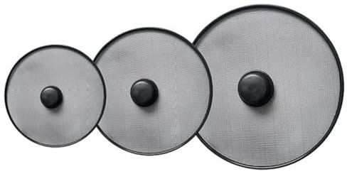 Yuemsh 3 Pièces Écrans Anti-Éclaboussures de Cuisine Écran Anti-Éclaboussures de Graisse Couvercle de Pot Résistant à L'