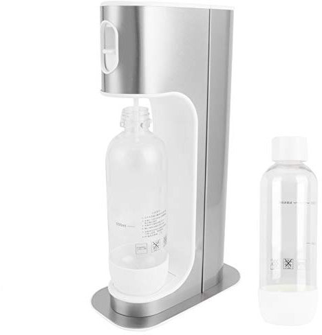 Natudeco Soda Maker Máquina portátil de agua de soda con burbujas Máquina manual de agua con gas con botella de agua para uso comercial en el hogar
