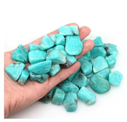 YXINAER Grava para Acuario Piedras pulidas a Granel, Piedras Preciosas, Cristales Surtidos for decoración del hogar, jardín, Acuario, etc(Color 1,500g)