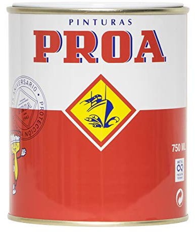 ESMALTE SINTÉTICO MATE PROA. Negro RAL 9005. 125 ML.