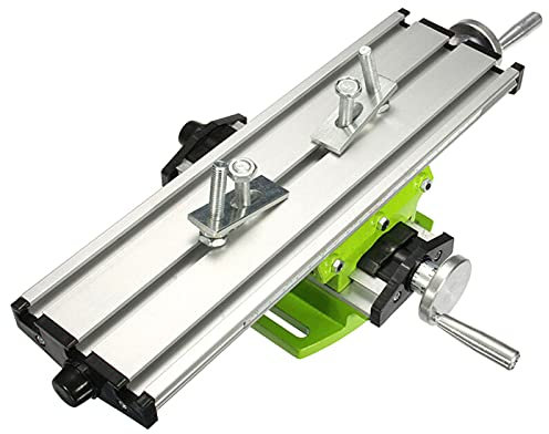 ERYUE Perceuse à colonne d'établi,Table de travail de fixation d'étau de perceuse d'établi de mini fraiseuse multifonctionnelle de précision