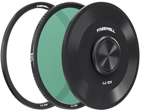 Freewell 77 mm Zirkular-Polarisator (CP) Kamerafilter, kompatibel mit der M2-Serie