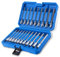SPEEDWOX Lot de 20 douilles hexagonales extra longues 3/8 SAE et métriques (1/8 à 7/16, 3 mm à 12 mm) pour perceuses à percussion et clés à cliquet en acier CR-V et S2 avec étui de rangement