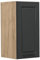 Vicco Hängeschrank R-Line, hängender Küchenschrank, Anthrazit Landhaus, 30 cm