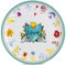 Egan Piatto da portata o pizza Collezione Love cuore turchese diametro 31 cm