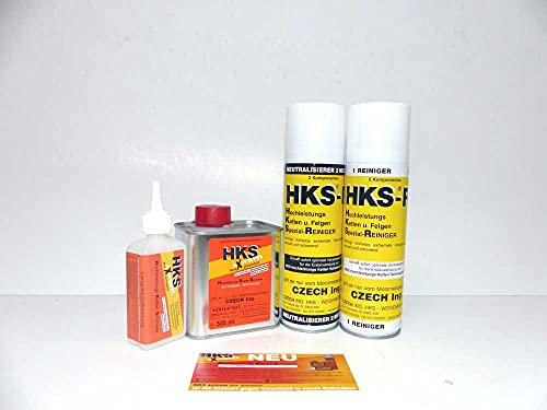 HKS CZECH Extrem 3er Set KettenAufträufler + Neutralisierer + Reiniger