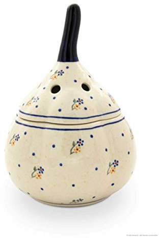 Bunzlauer Keramik Pot à oignons/ail Décor 11