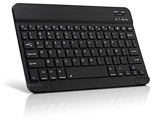 KARYLAX - [Fransk AZERTY] trådlöst bluetooth-tangentbord för Lenovo Tab M10 Android-surfplatta, Lenovo Tab P11, Tab P11 Plus, Lenovo Tab M10 HD Plus