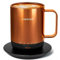 VSITOO S3PRO Temperature Control Smart Mug with Lid, Self Heating Coffee Mug,90 Min Battery Life - APP & Manual Controlled Heated Coffee Mug - Improved Design - Gifts for Coffee Lovers(14 oz Copper)