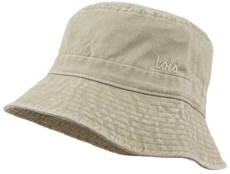 Lois - Gorro Pescador Hombre: Estilo Único en Sombrero Pescador Hombre, Bucket Hat, Comodidad y Moda, Beige