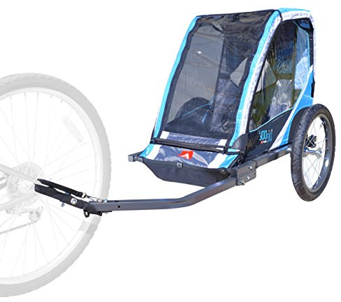 Allen Sports 1-Child Steel Bicycle Trailer - Blue