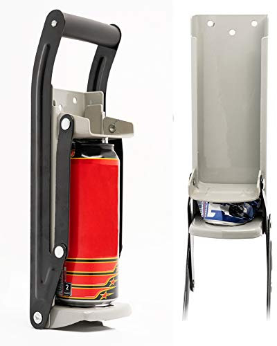 ADEPTNA Heavy Duty 16oz 2 in 1 Can Crusher with Bottle Opener- Large Beer Tin Can Crusher Wall Mounted Recycling Tool Bottle Opener