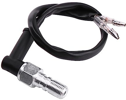 interruttore freno moto idraulico Interruttore freno idraulico, Posteriore moto universale Interruttore luce freno idraulico con rondelle(M10x1)