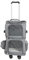 CStern Haustier-Rucksack für 2 Hunde/Katzen,Katzenrucksack/Hundereisetasche mit Rädern,Haustier-Reisetasche, Tragbare Groß Katzentragetasche für Reisen(Grau)