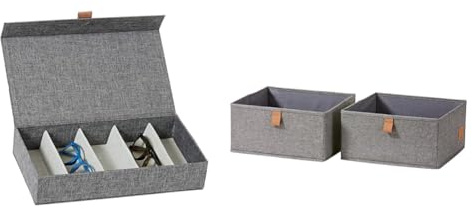 LOVE IT STORE IT Premium Aufbewahrungsbox für Brillen & Premium Schubladenbox 2-teilig