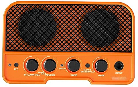 ZHCHAO bärbar akustisk miniförstärkare, 5 watt högtalare, akustisk gitarrförstärkare, normala/lysande kanaler (D)