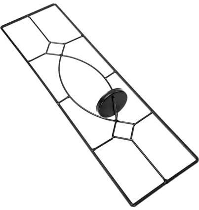 IMIKEYA Candelabro De Pared De Diseño Moderno Hierro Forjado Decorativo para Hogar Oficinas y