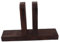 Yardwe Base De La Cerca Muro Maceteros Barrera Jaula Apuestas Ligero Base para Valla Participación Postes De Cerca Listones Plantas Cobertura Manos Enrejado Dark Brown Madera Conservante