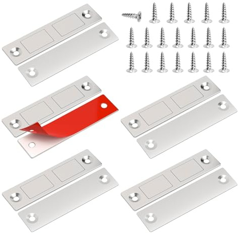 Calamite per Mobili Chiusura Adesivo Magnetica per Cassetti Armadio (5pcs)
