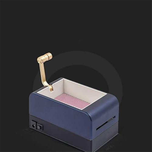 ZHJOPP Máquina automática de repartir Cartas, Mini máquina de Dividir Cartas, Mezclador de póker eléctrico portátil para el hogar, Adecuado para reuniones de Varias Personas