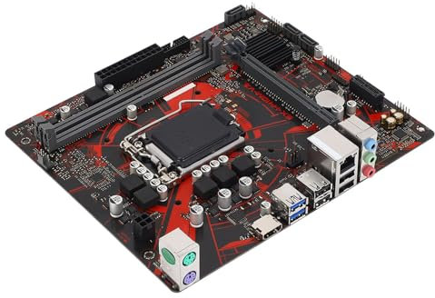 EX H410M V3 M ATX Motherboard for 10th Gen CPUs, Dual Channel DDR4 2933MHz (64GB), PCIe X16/x1 Slots, 3x SATA III Ports, HD Display Output,LGA 1200 Socket